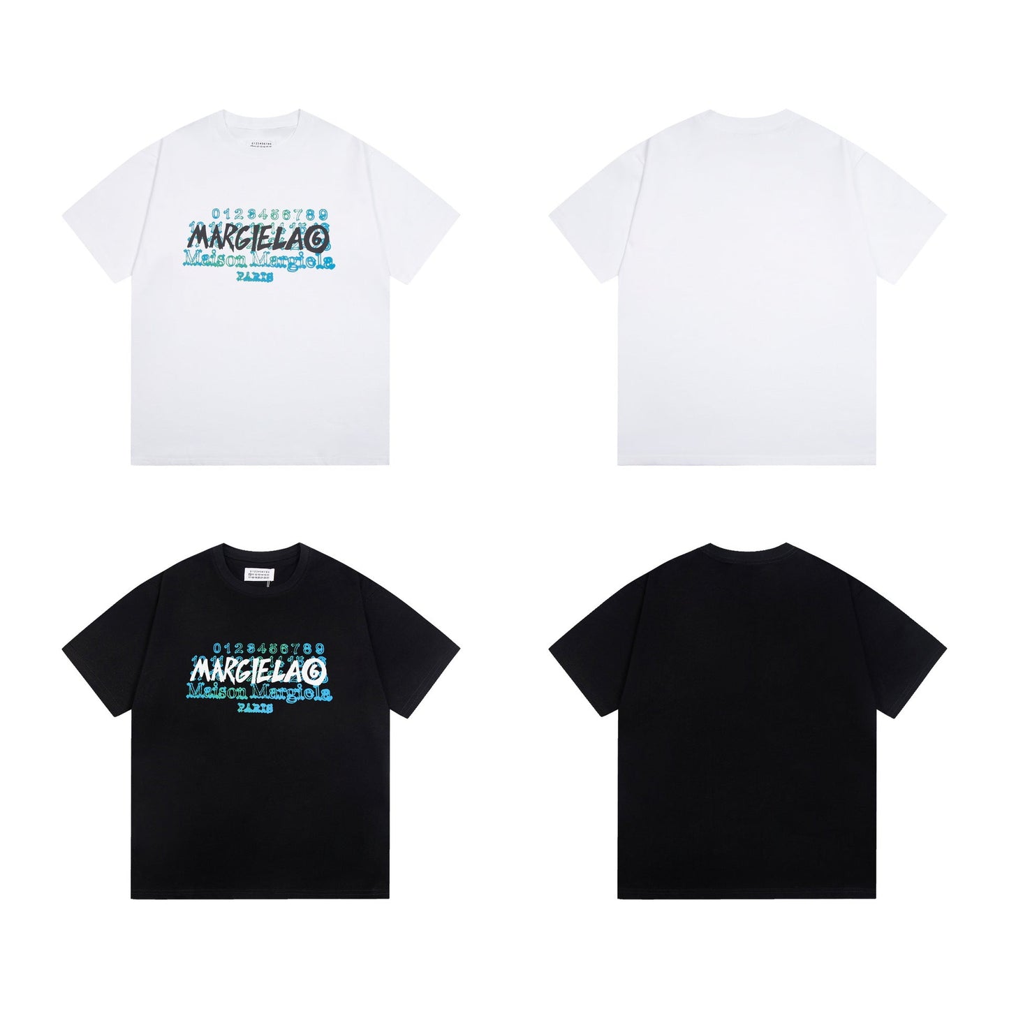 Maison Margiela T-shirt Crew Neck Loose Short Sleeve T-shirt